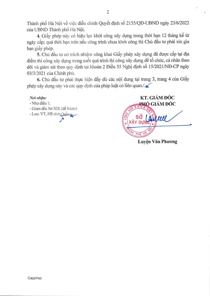 Giay Phep Xay Dung Du An Noble Crystal Tay Ho Trang 2 Scaled