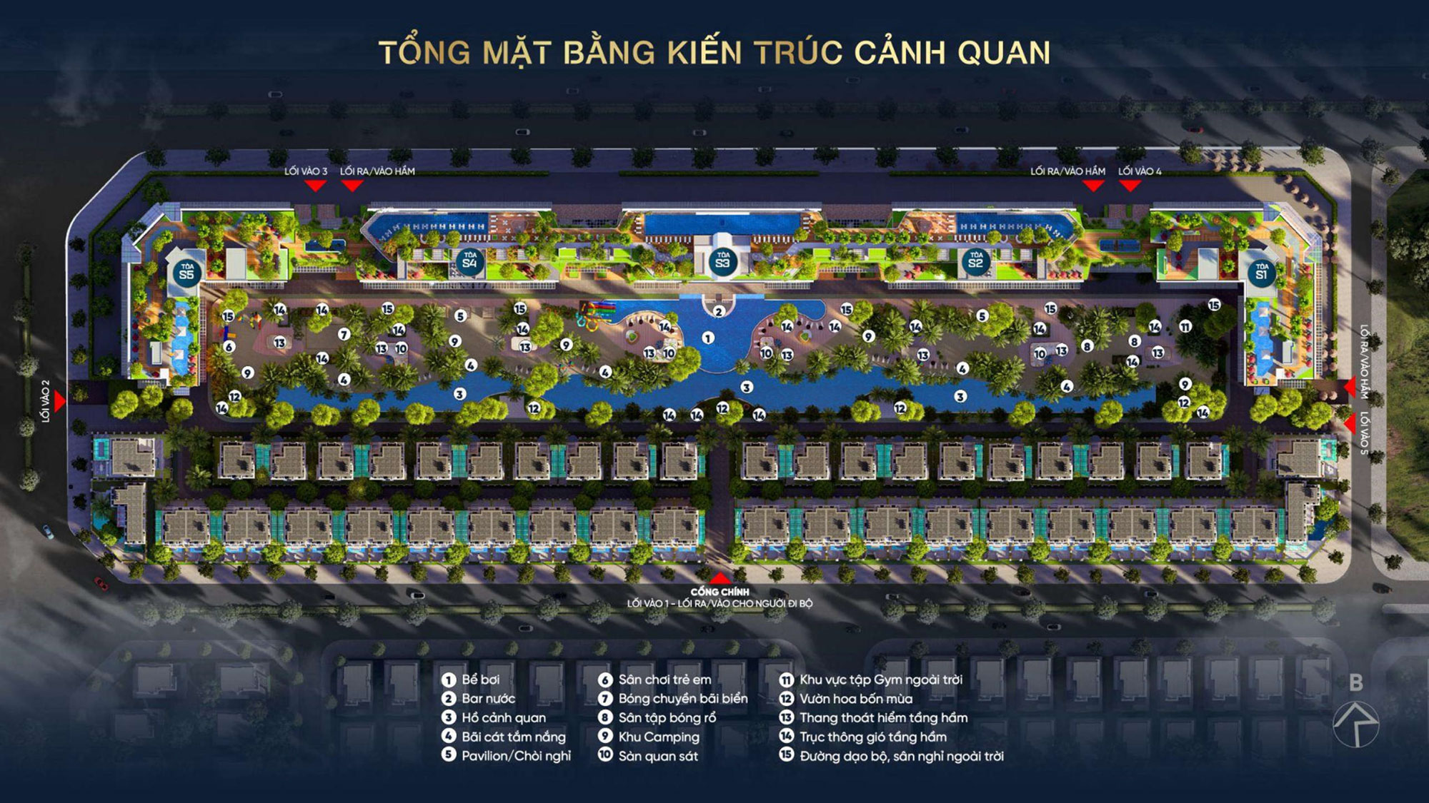 Mặt bằng Noble Crystal Tay Ho