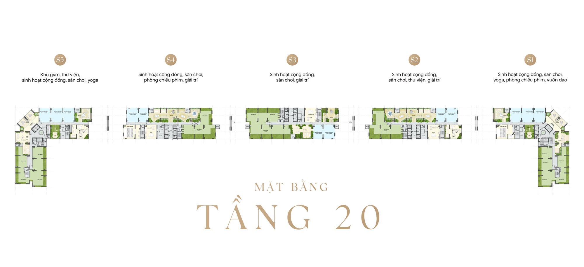 Mặt Bằng Tầng 20 Dự án Noble Crystal Tây Hồ