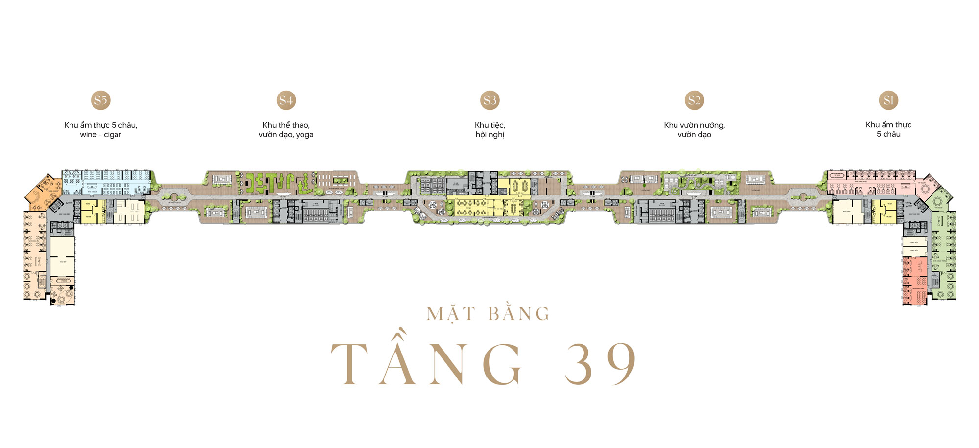 mặt bằng tầng 39