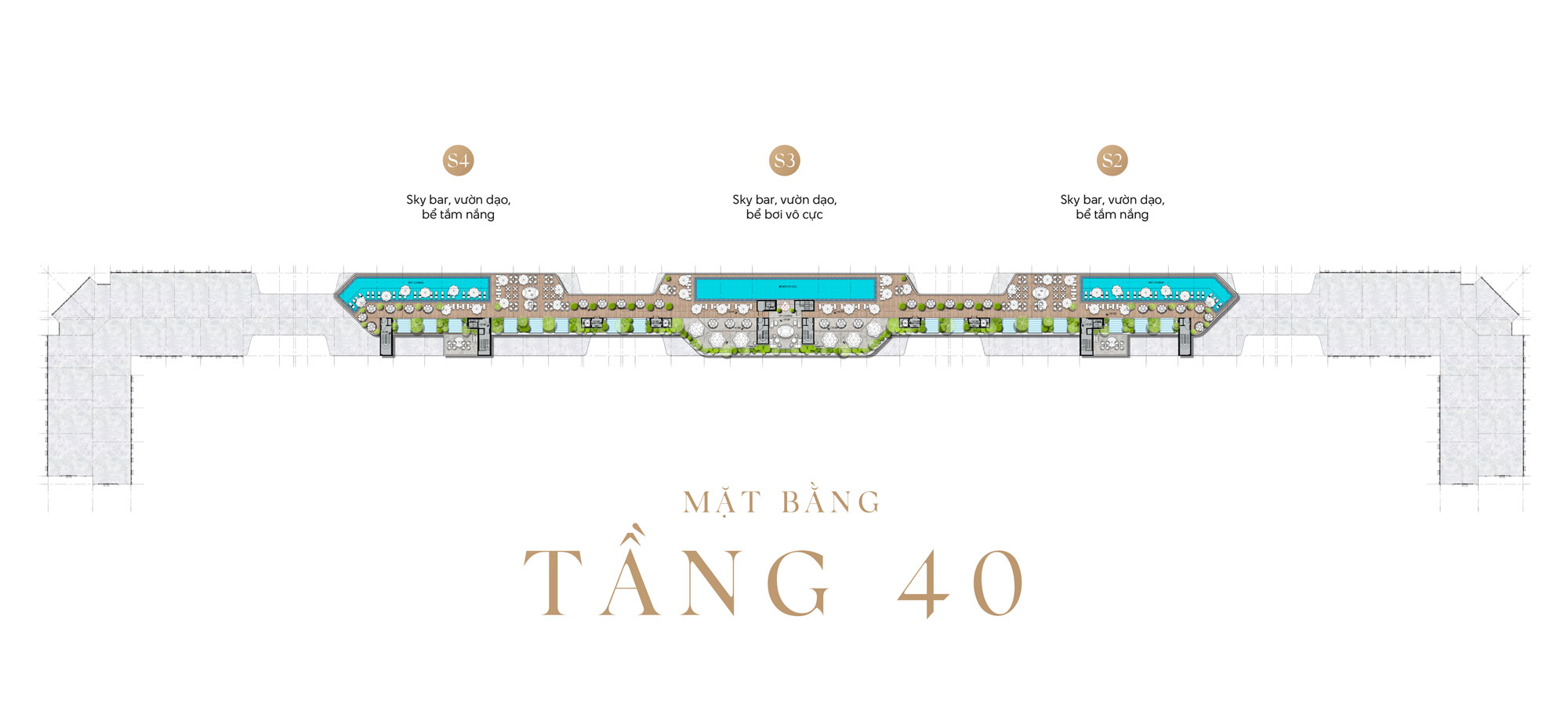 Mặt Bằng Tầng 40 Dự án Noble Crystal Tây Hồ