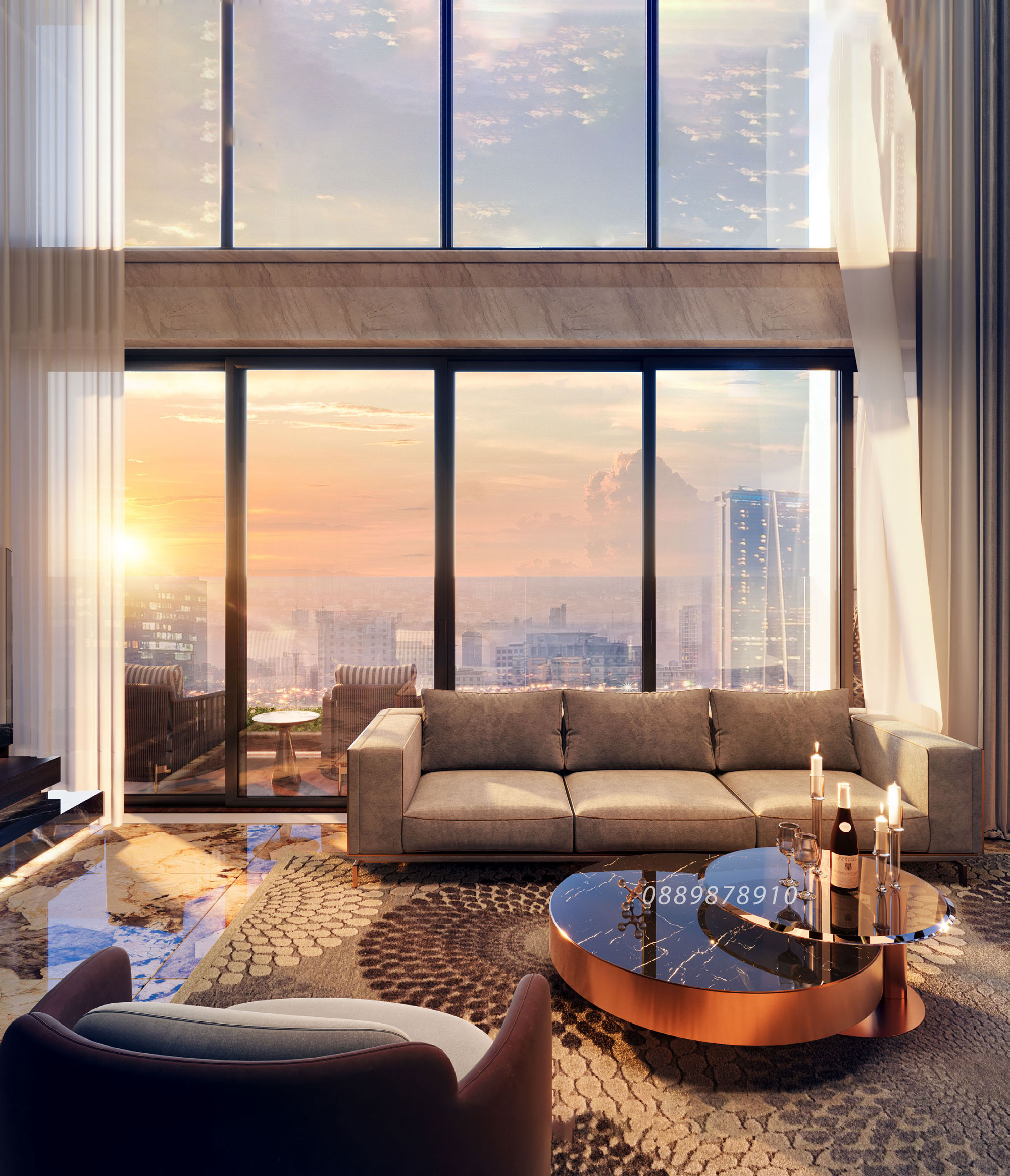 Phối Cảnh Căn Hộ Noble Crystal Tây Hồ